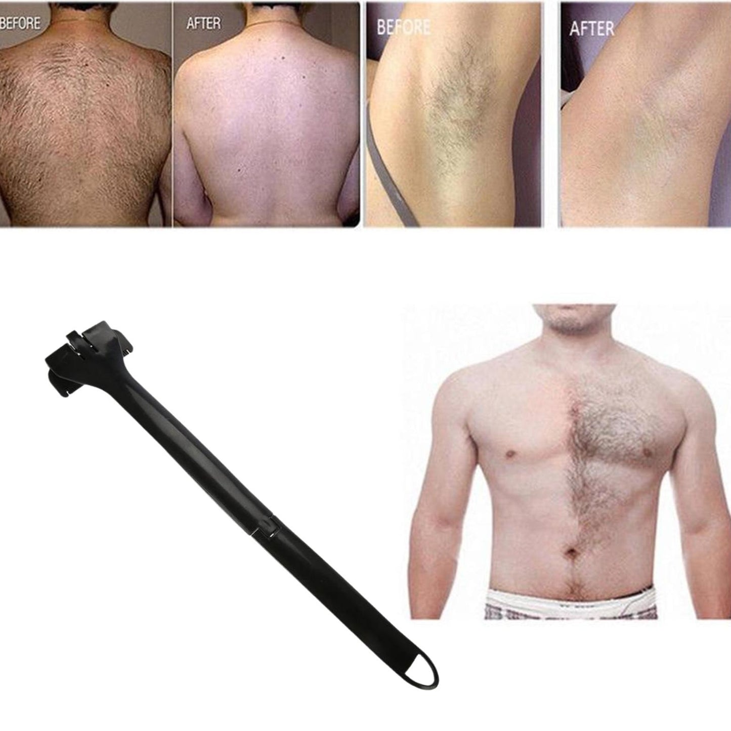 Afeitadora de espalda y cuerpo - Shoppeflex