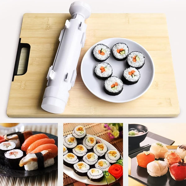 Máquina para hacer Sushi con mango giratorio, Material PP